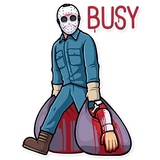 Jason Voorhees WhatsApp Sticker #22