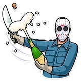Jason Voorhees WhatsApp Sticker #24