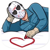 Jason Voorhees WhatsApp Sticker #25