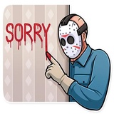 Jason Voorhees WhatsApp Sticker #30