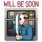 Jason Voorhees WhatsApp Sticker #6
