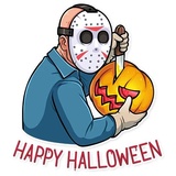 Jason Voorhees WhatsApp Sticker #7