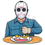 Jason Voorhees WhatsApp Sticker #8