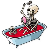 Friendly Death WhatsApp Sticker #15