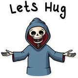 Friendly Death WhatsApp Sticker #28