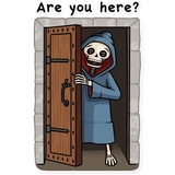 Friendly Death WhatsApp Sticker #30