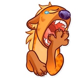 Hyena WhatsApp Sticker #10