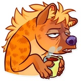 Hyena WhatsApp Sticker #13