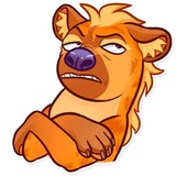 Hyena WhatsApp Sticker #16