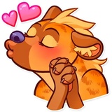 Hyena WhatsApp Sticker #2