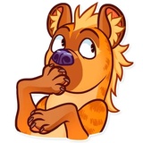 Hyena WhatsApp Sticker #20