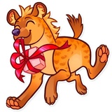Hyena WhatsApp Sticker #6