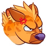 Hyena WhatsApp Sticker #8