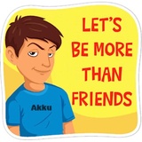 Friendzone WhatsApp Sticker #12