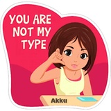 Friendzone WhatsApp Sticker #17