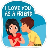 Friendzone WhatsApp Sticker #8