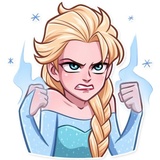 Elsa WhatsApp Sticker #11