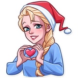 Elsa WhatsApp Sticker #15