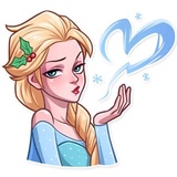 Elsa WhatsApp Sticker #2