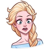 Elsa WhatsApp Sticker #3