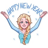 Elsa WhatsApp Sticker #5