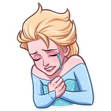 Elsa WhatsApp Sticker #7
