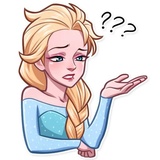 Elsa WhatsApp Sticker #8