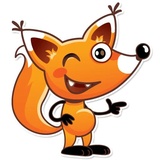 Ticky the Fox WhatsApp Sticker #11