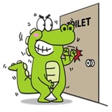 Funny Crocodile WhatsApp Sticker #10