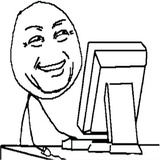 Guy Behind The Desk WhatsApp Sticker #15