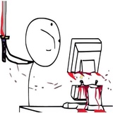 Guy Behind The Desk WhatsApp Sticker #21