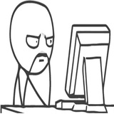 Guy Behind The Desk WhatsApp Sticker #22