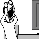 Guy Behind The Desk WhatsApp Sticker #3