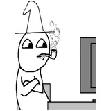 Guy Behind The Desk WhatsApp Sticker #7