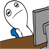 Guy Behind The Desk WhatsApp Sticker #8