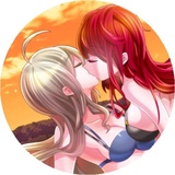 Kissing Girls WhatsApp Sticker #10