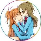 Kissing Girls WhatsApp Sticker #15