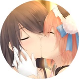 Kissing Girls WhatsApp Sticker #20