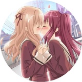 Kissing Girls WhatsApp Sticker #21