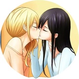 Kissing Girls WhatsApp Sticker #23