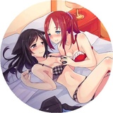 Kissing Girls WhatsApp Sticker #4