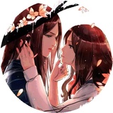 Kissing Girls WhatsApp Sticker #7