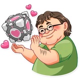 Gabe Newell WhatsApp Sticker #2