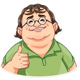 Gabe Newell WhatsApp Sticker #3
