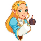 The Legend of Zelda WhatsApp Sticker #3