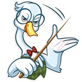 Geek Goose WhatsApp Sticker #10