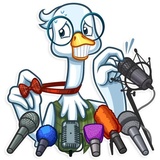 Geek Goose WhatsApp Sticker #14