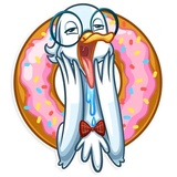 Geek Goose WhatsApp Sticker #17