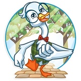 Geek Goose WhatsApp Sticker #19