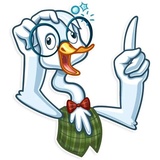 Geek Goose WhatsApp Sticker #20